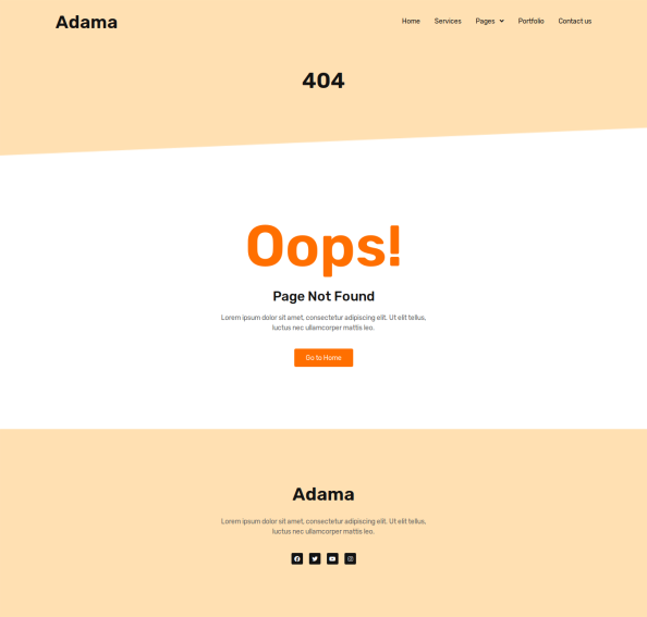 Adama - Personal Portfolio & Resume - WordPress Templates - Image 12
