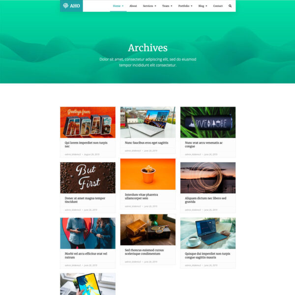 Aho - Agency & Business - Image 3