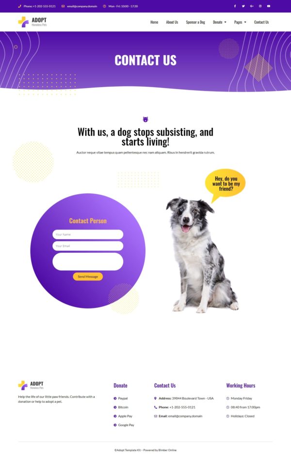 Adopt - Adoption Service & Charity - WordPress Templates - Image 13
