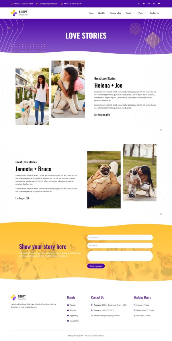 Adopt - Adoption Service & Charity - WordPress Templates - Image 6