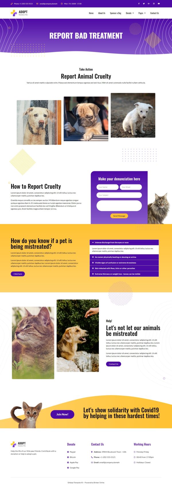Adopt - Adoption Service & Charity - WordPress Templates - Image 4